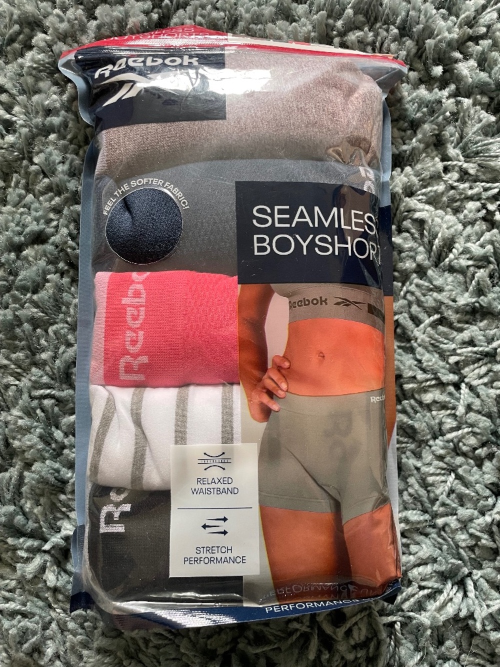 Reebok 5 pk boy shorts sz. XXL (18)